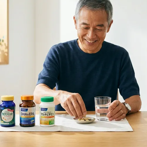 【2026年】60代におすすめのファンケルサプリ3選｜DHA・カロリミット・マルチビタミンを比較