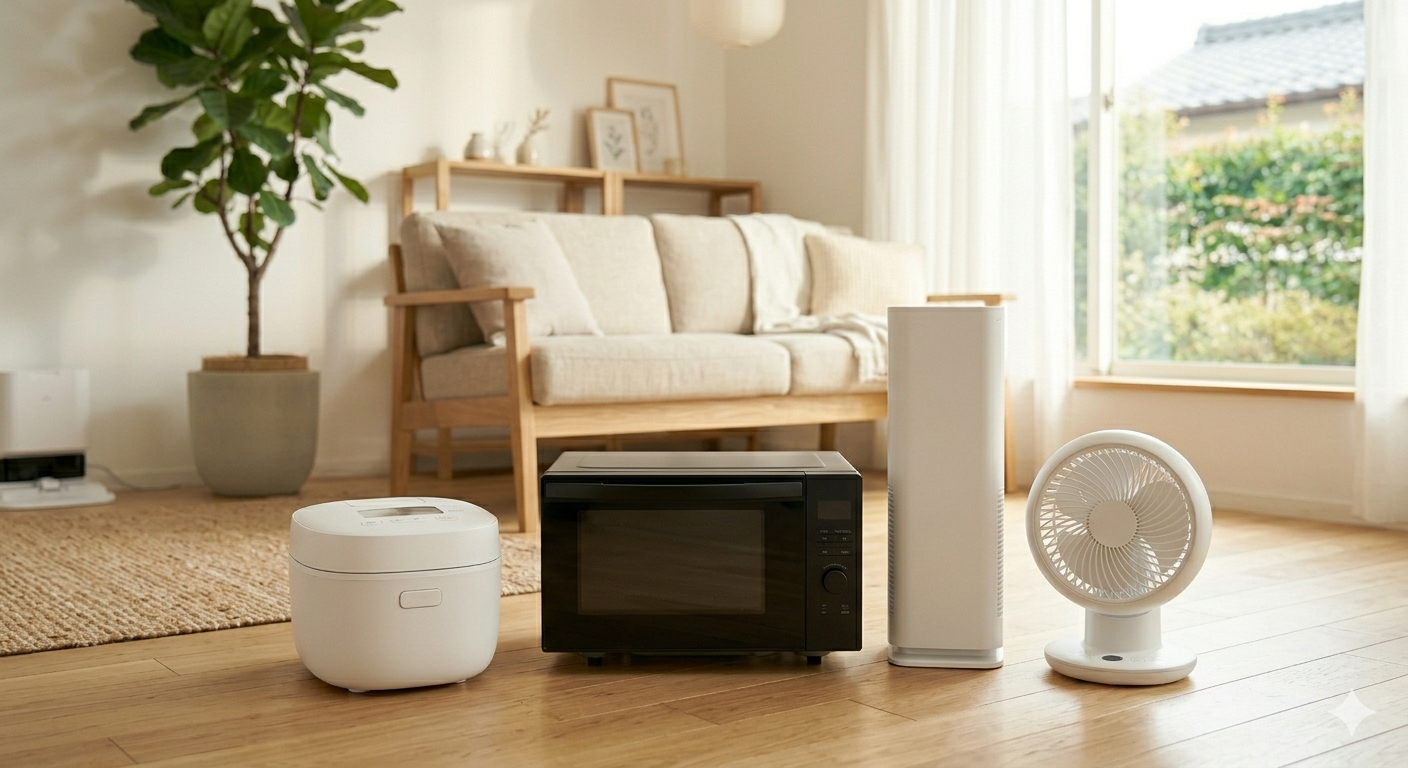 シニアの暮らしにちょうどいい 定番家電10選 買い替え・新生活で失敗しない選び方