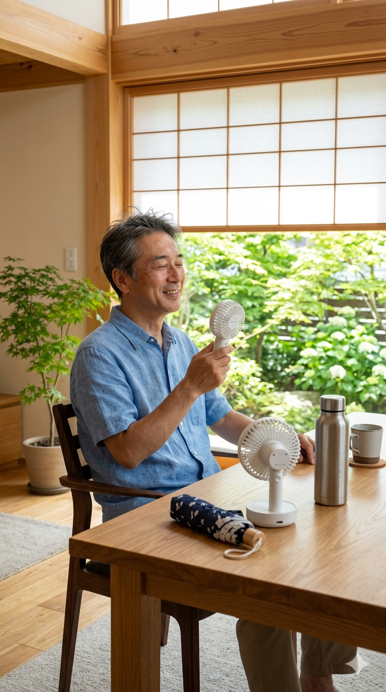 59歳が本気で選んだ夏の暑さ対策グッズ7選 デスクワークも外出も猛暑をしのぐ